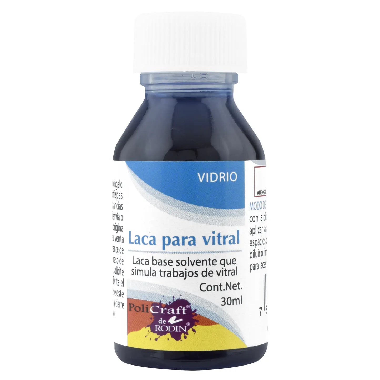 Pintura Laca Vitral Frasco 35ml Policraft Elegir Color Policraft