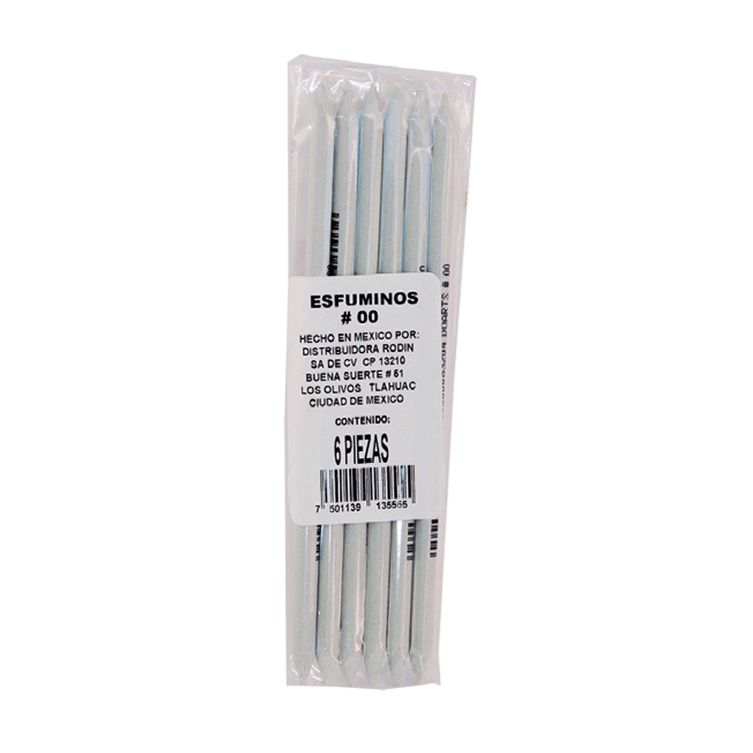 ATL - Esfumino bolsa con 6 piezas