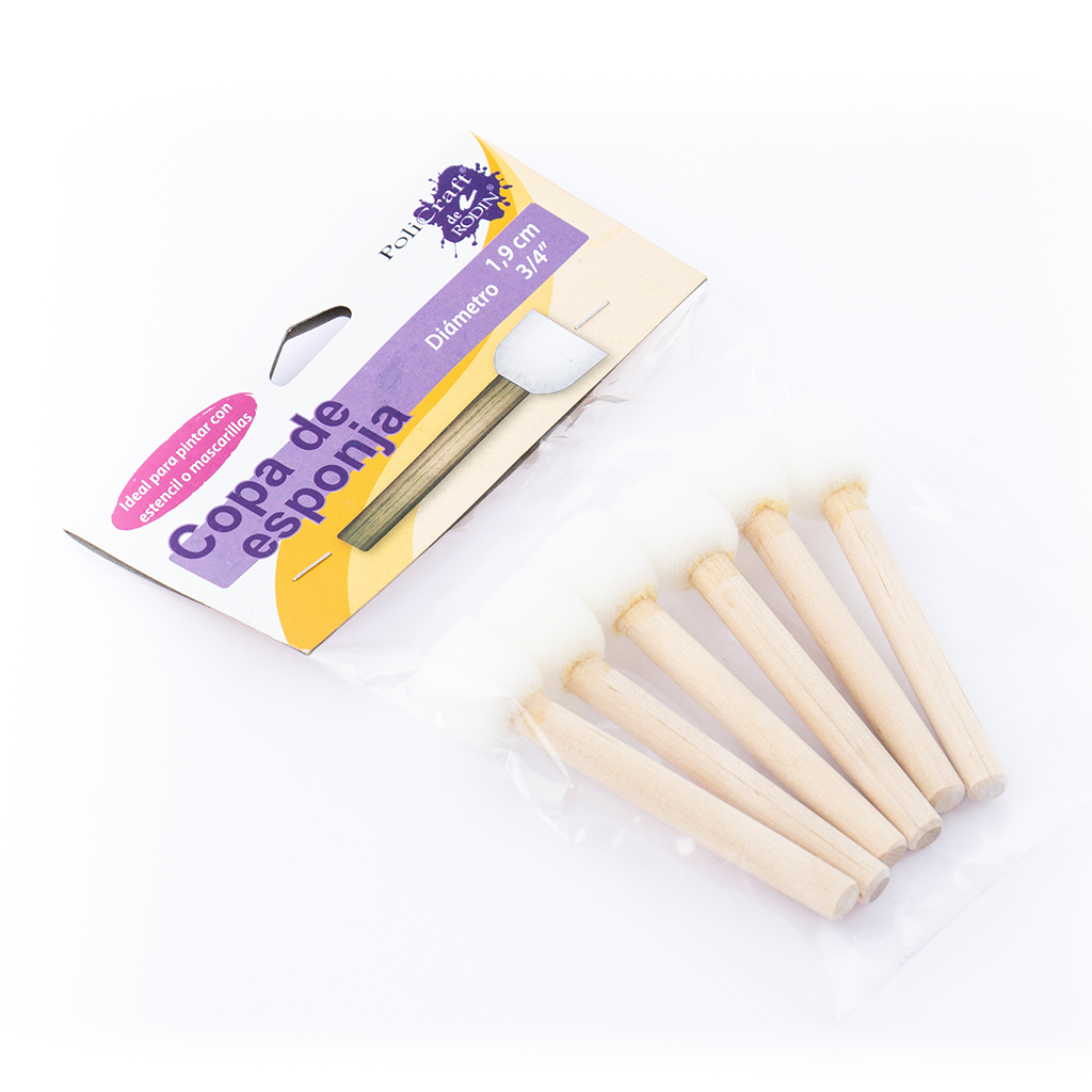 POLICRAFT - Aplicadores de esponja para manualidades