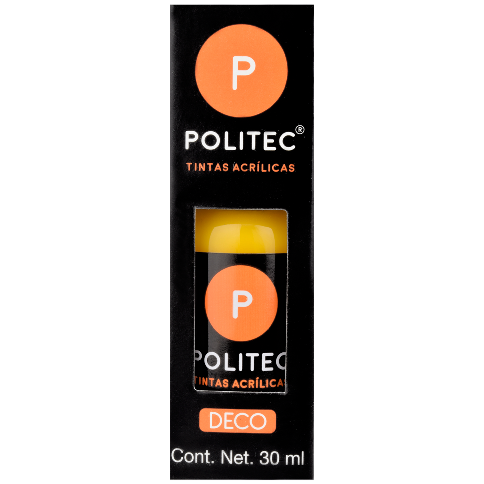POLITEC - TINTA ACRILICA CON GOTERO DECO 30 ML