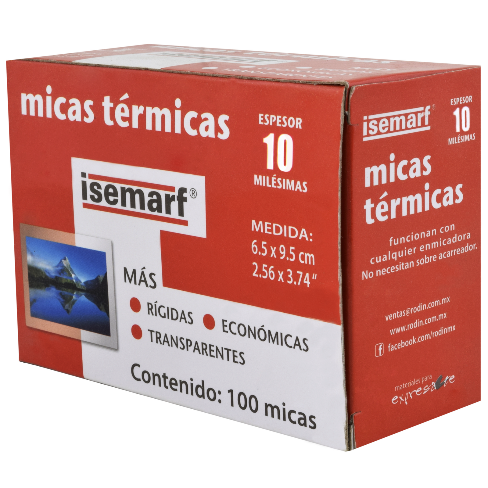 ISEMARF- MICAS TERMICAS CALIBRE 10