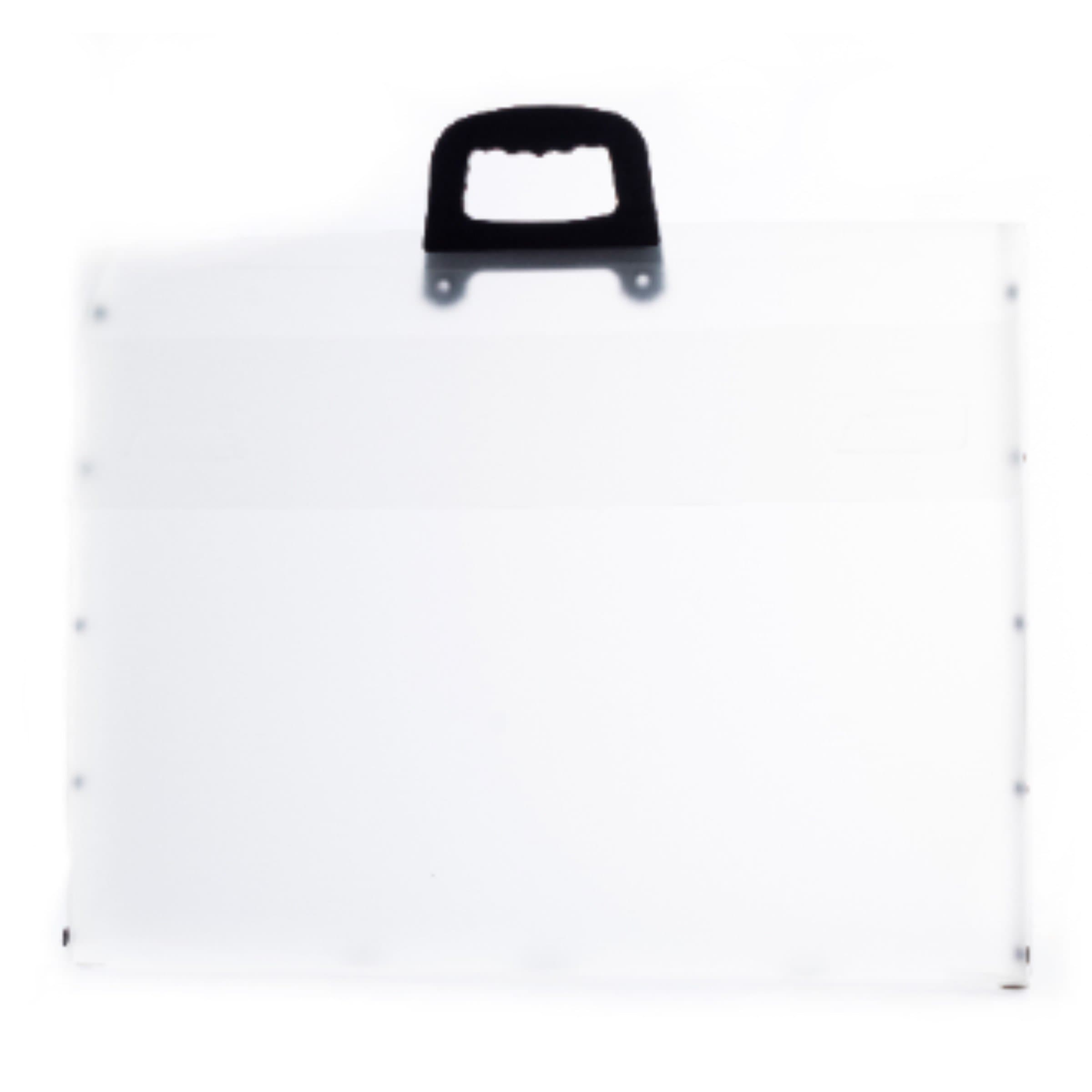 ATL - Portafolio de plástico transparente