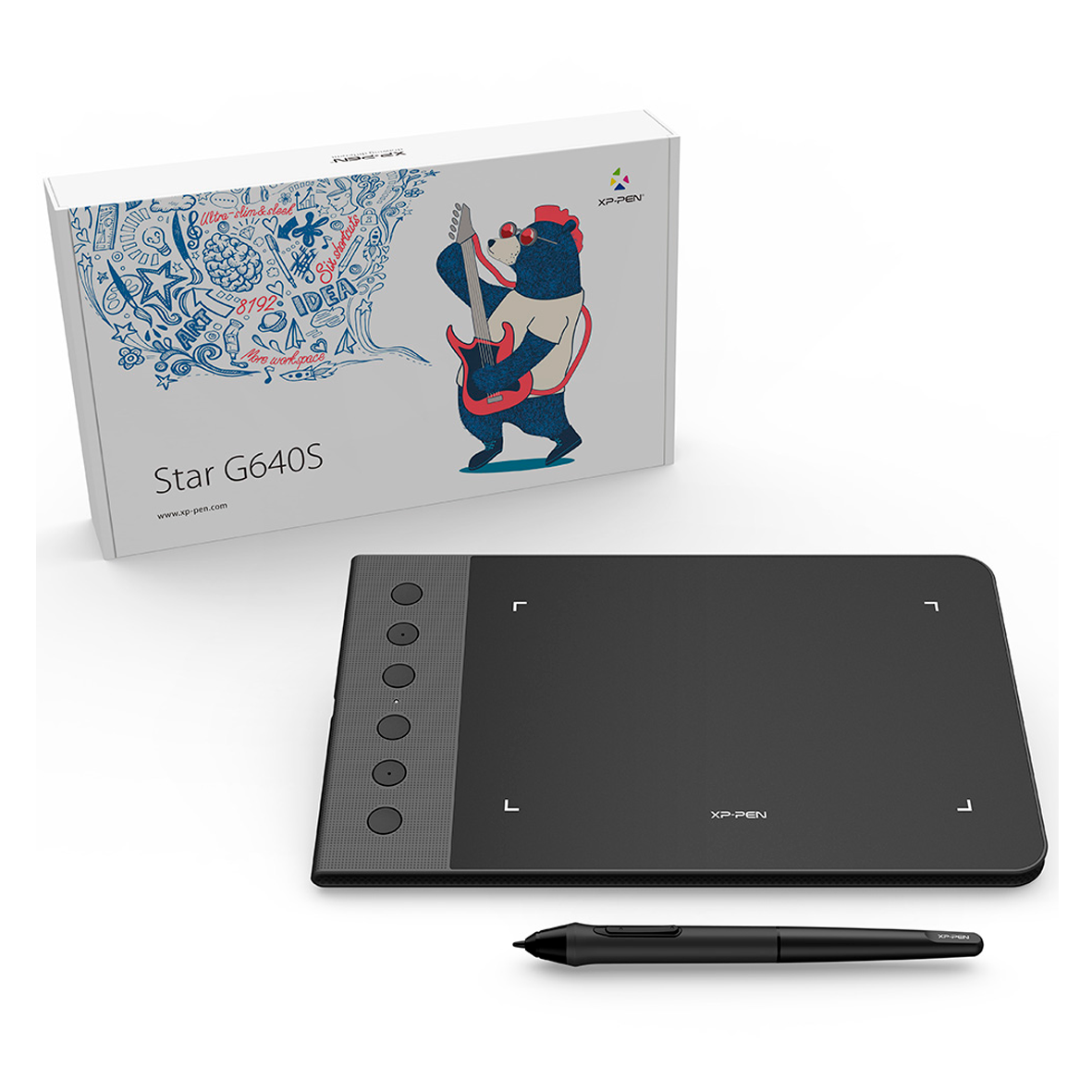 XP PEN - Tableta Star G640S compatible con Android