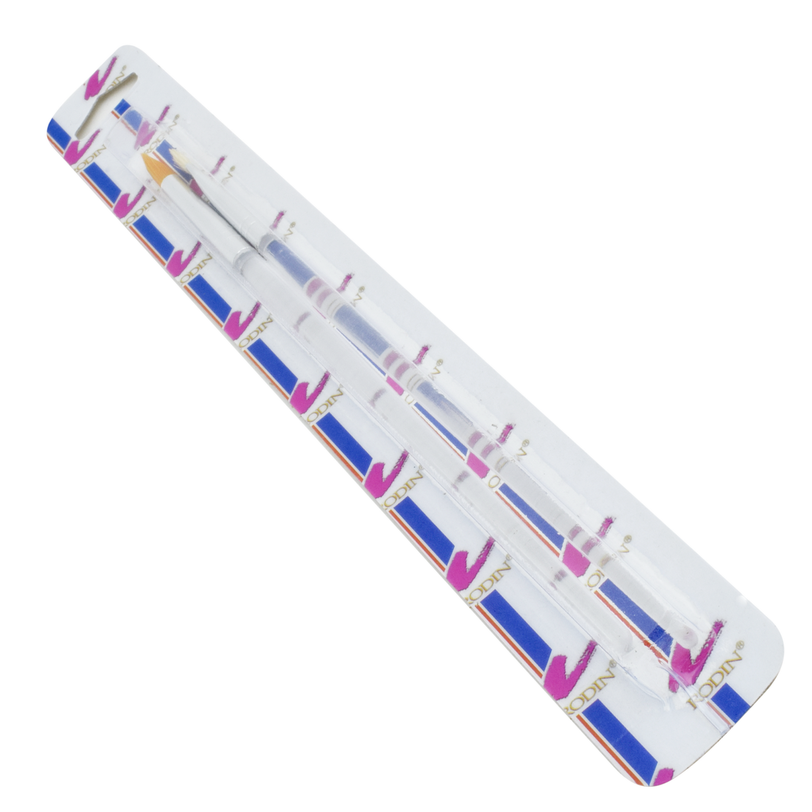 RODIN - PINCELES SINTETICOS MANGOS TRANSPARENTES