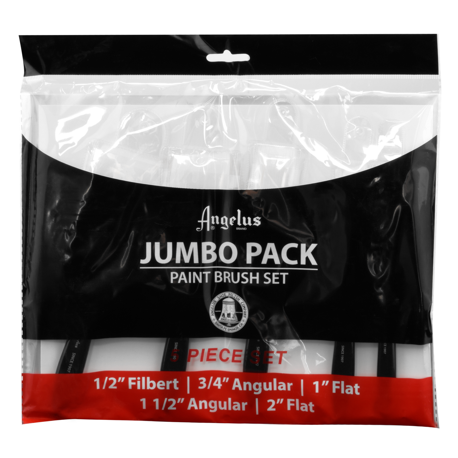 ANGELUS - SET 5 PINCELES JUMBO ANGELUS