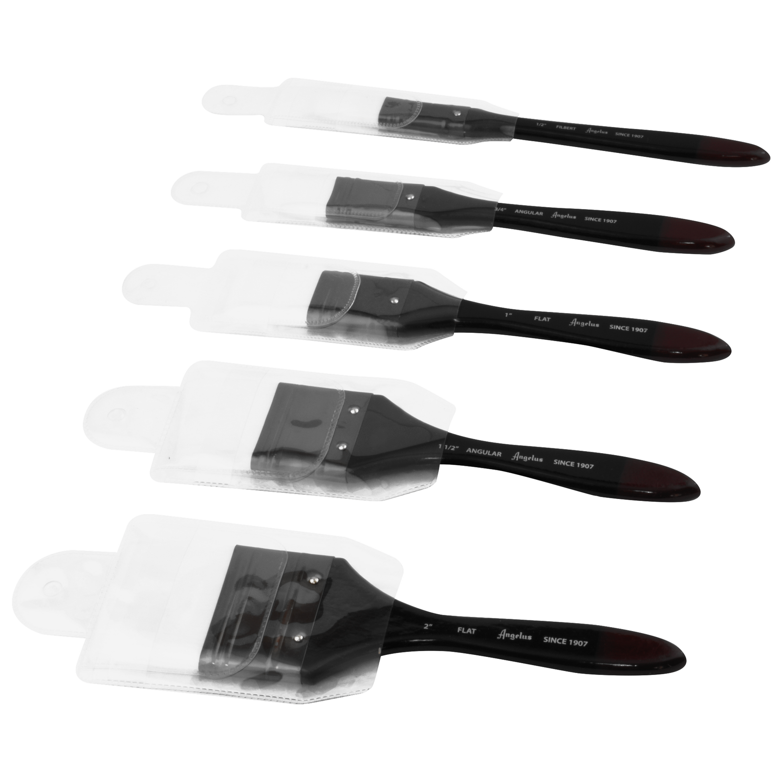 ANGELUS - SET 5 PINCELES JUMBO ANGELUS