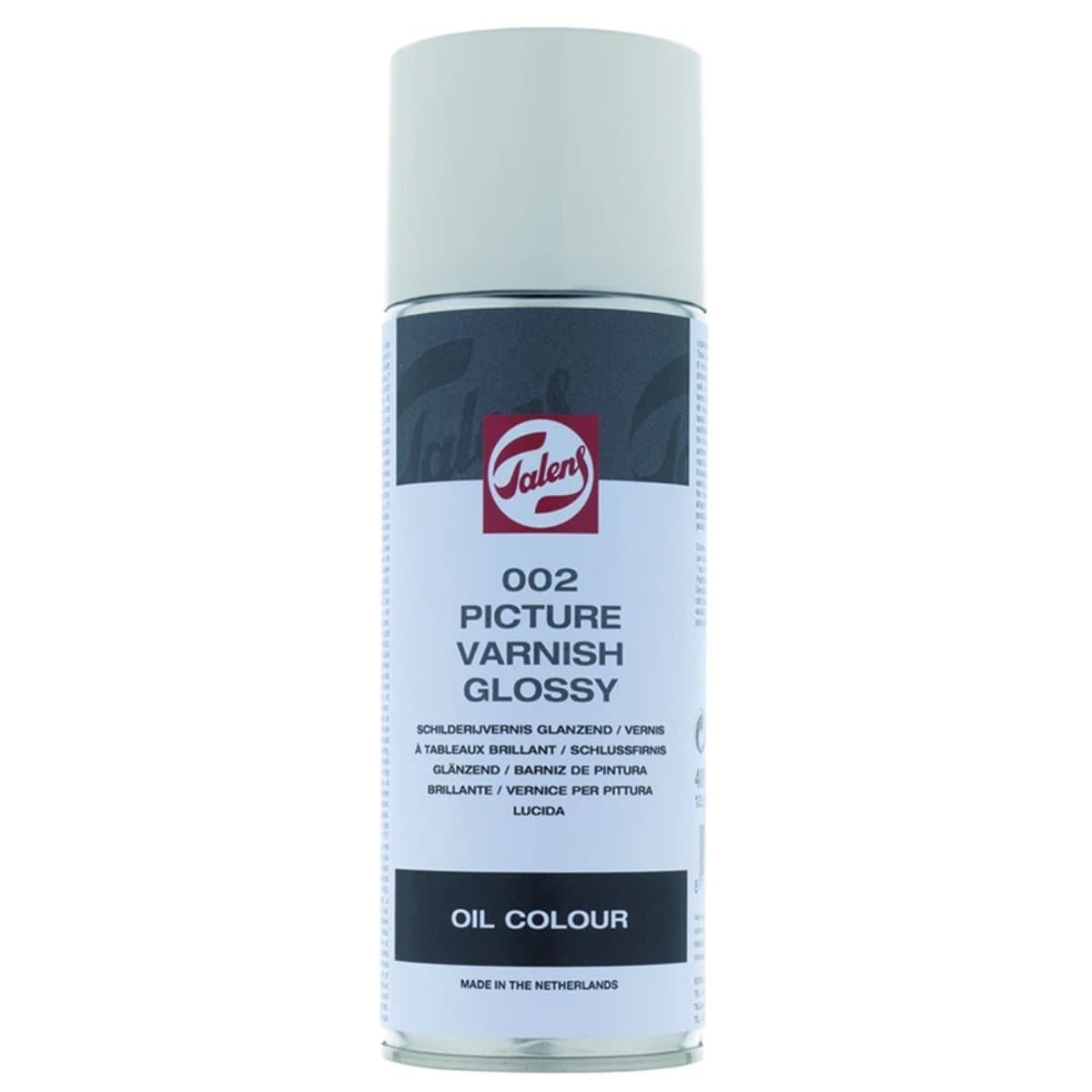 Talens - Barniz de pintura brillante en spray n° 002