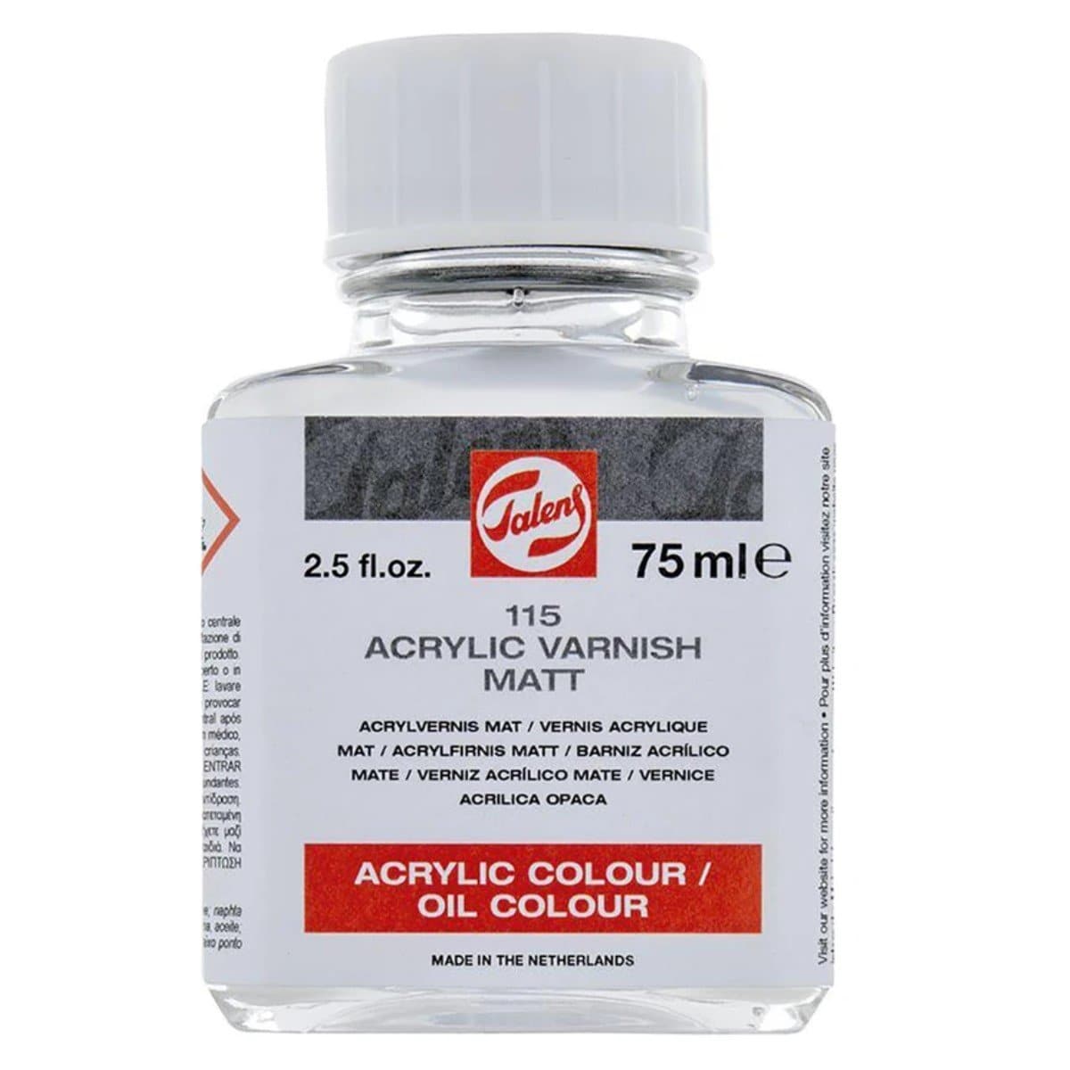 Talens Barniz acrílico mate N¬∞115