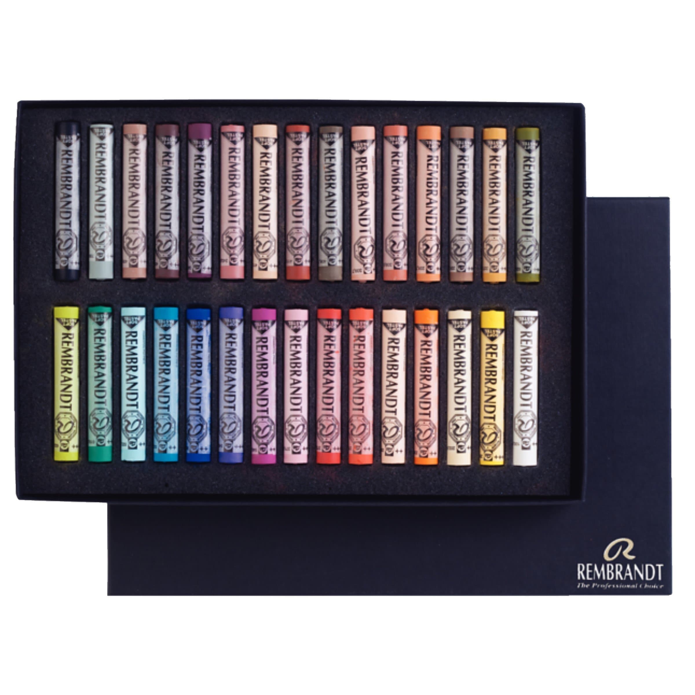 Rembrandt - Set básico retrato pasteles enteros con 30 colores s-300c30p