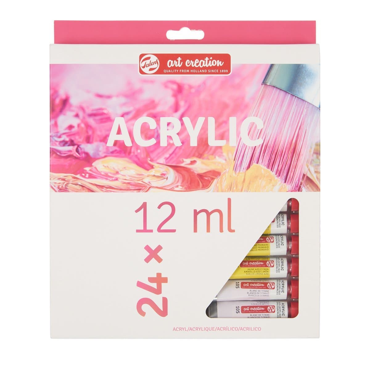 ART CREATIONS - CREATION - SET ACRÍLICO CON 24 PIEZAS DE 12 ML #9021724M