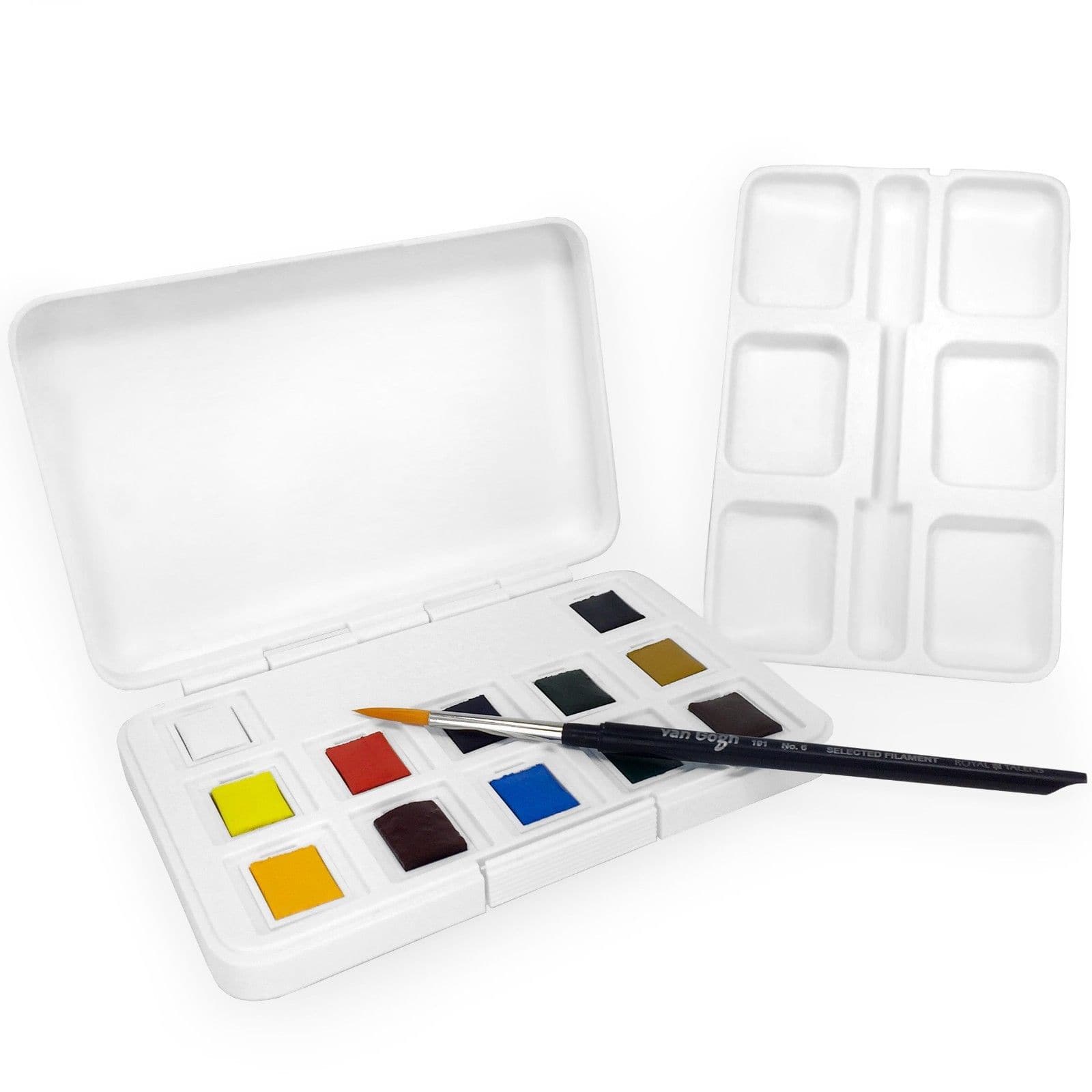 Van Gogh - Set con 12 pastillas de colores de acuarela edición: national gallery