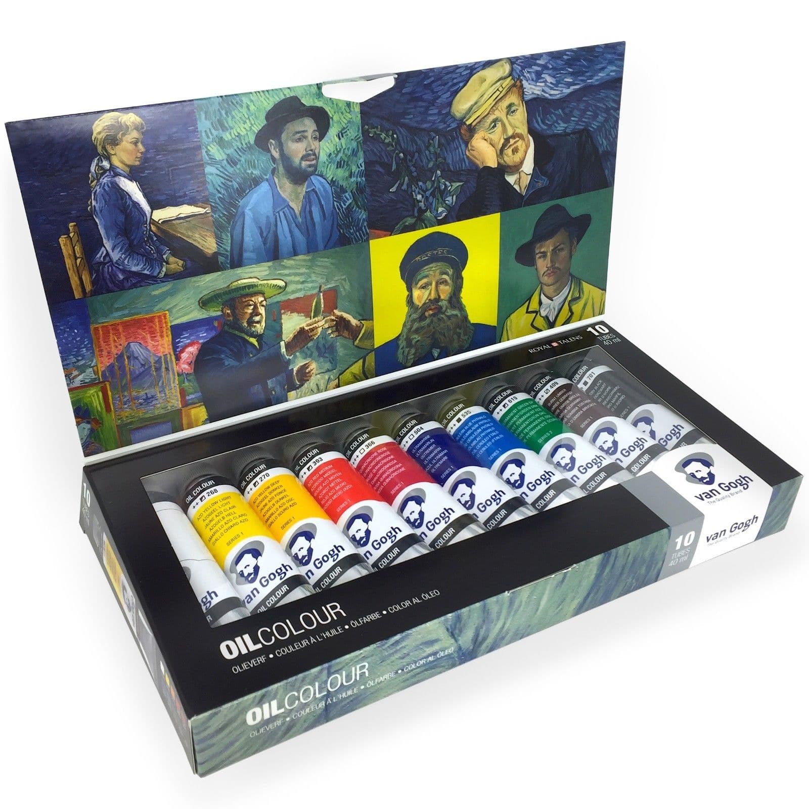 Van gogh - Set con 10 tubos de acuarela - edicion loving vincent