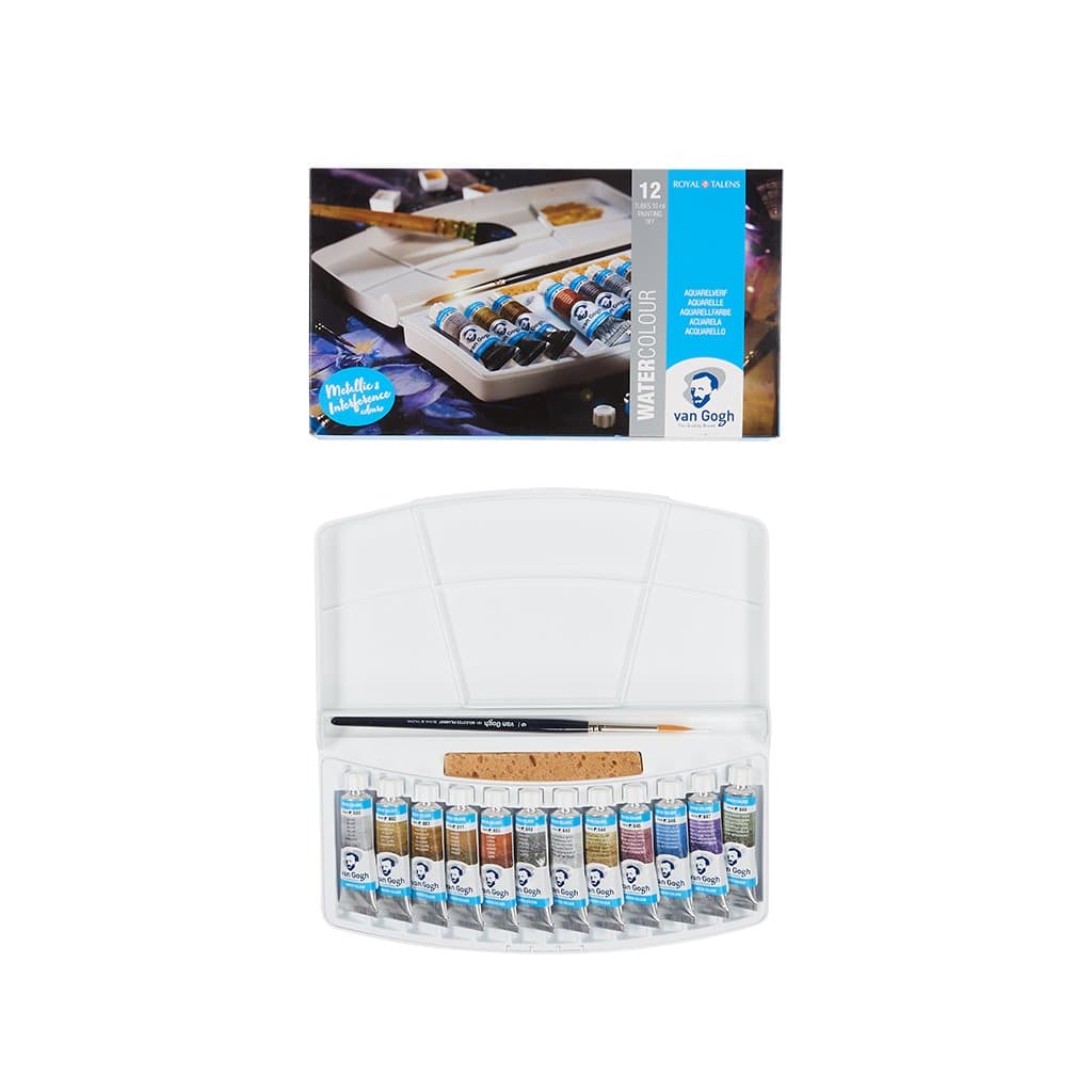 Van Gogh - Estuche con 12 tubos de 10 ml de acuarela