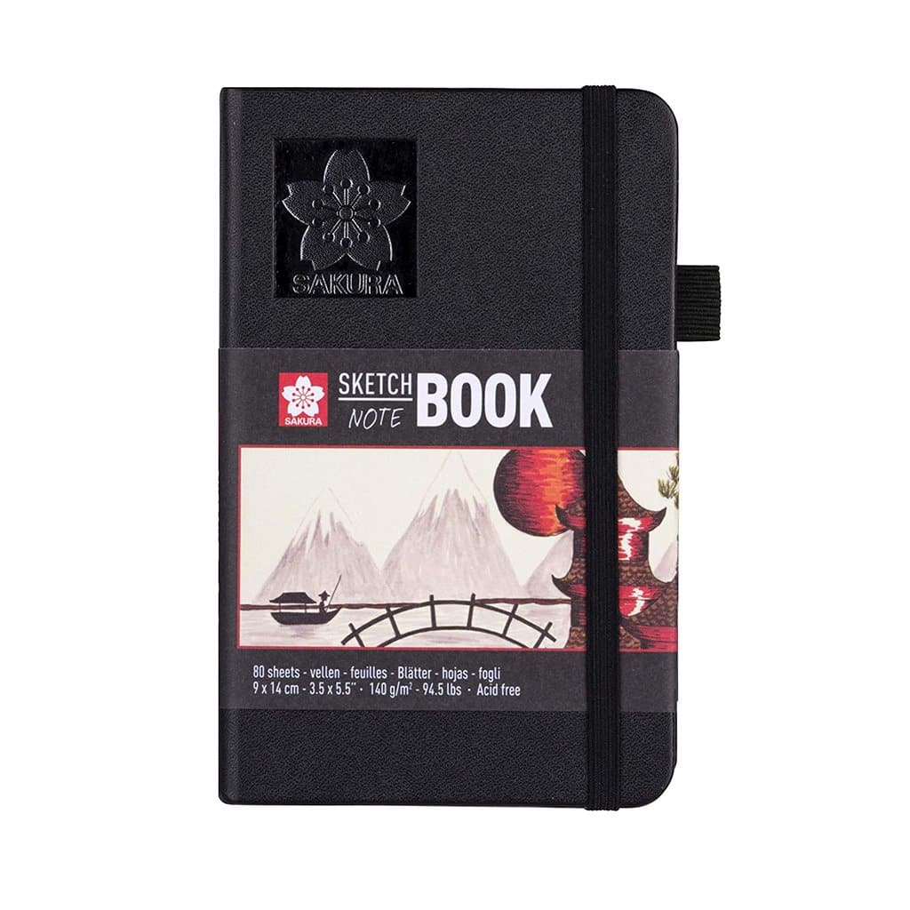 Sakura - Sketch note book retrato vertical CON 140 DE GRAMAJE