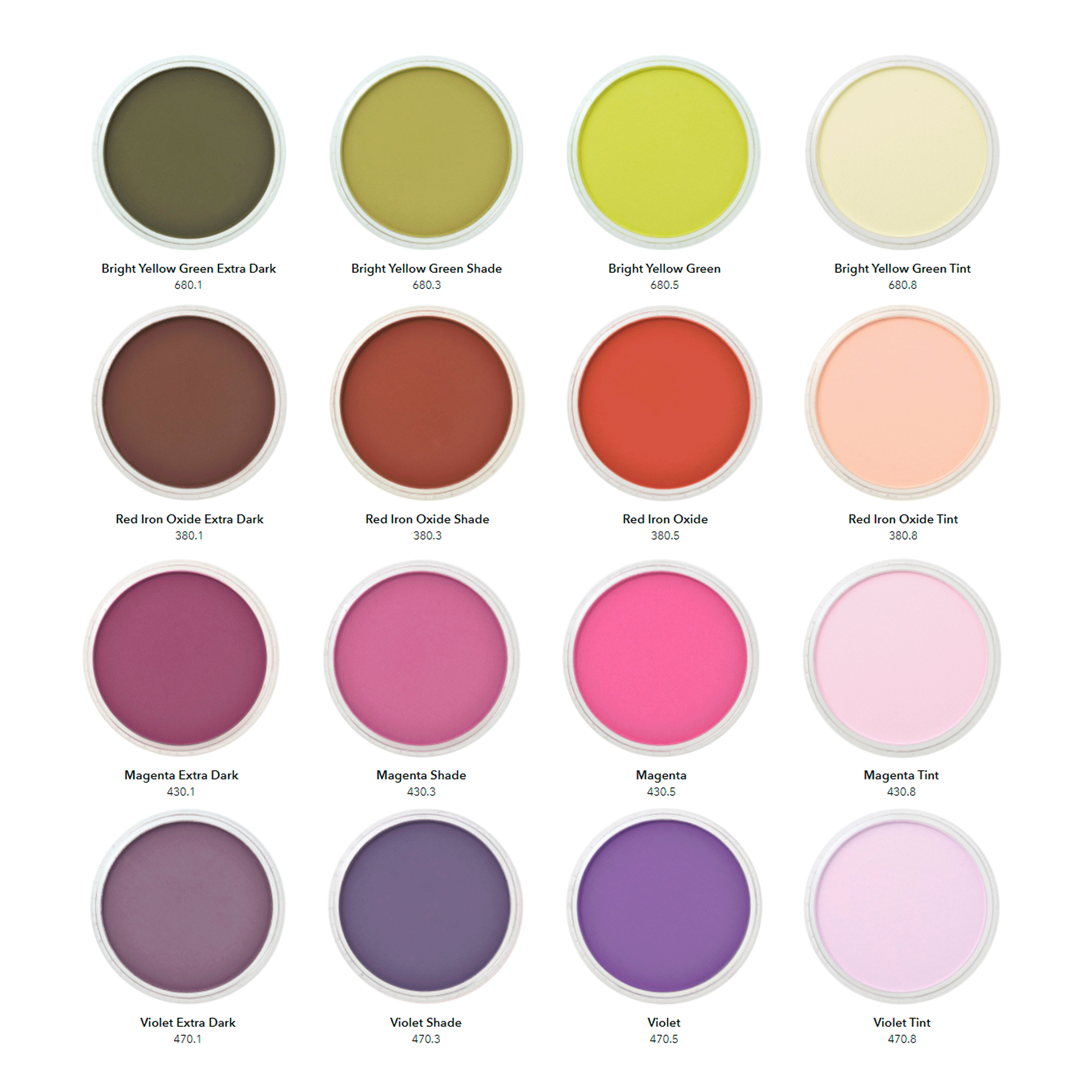 Panpastel - Colores pasteles