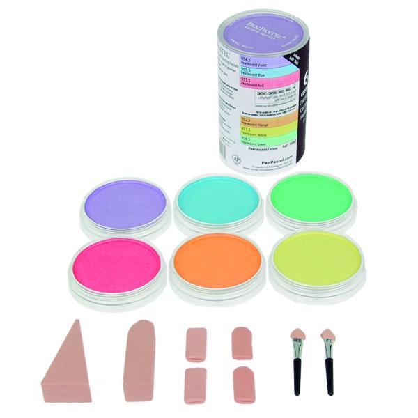 PANPASTEL - Set perlados con 6 colores