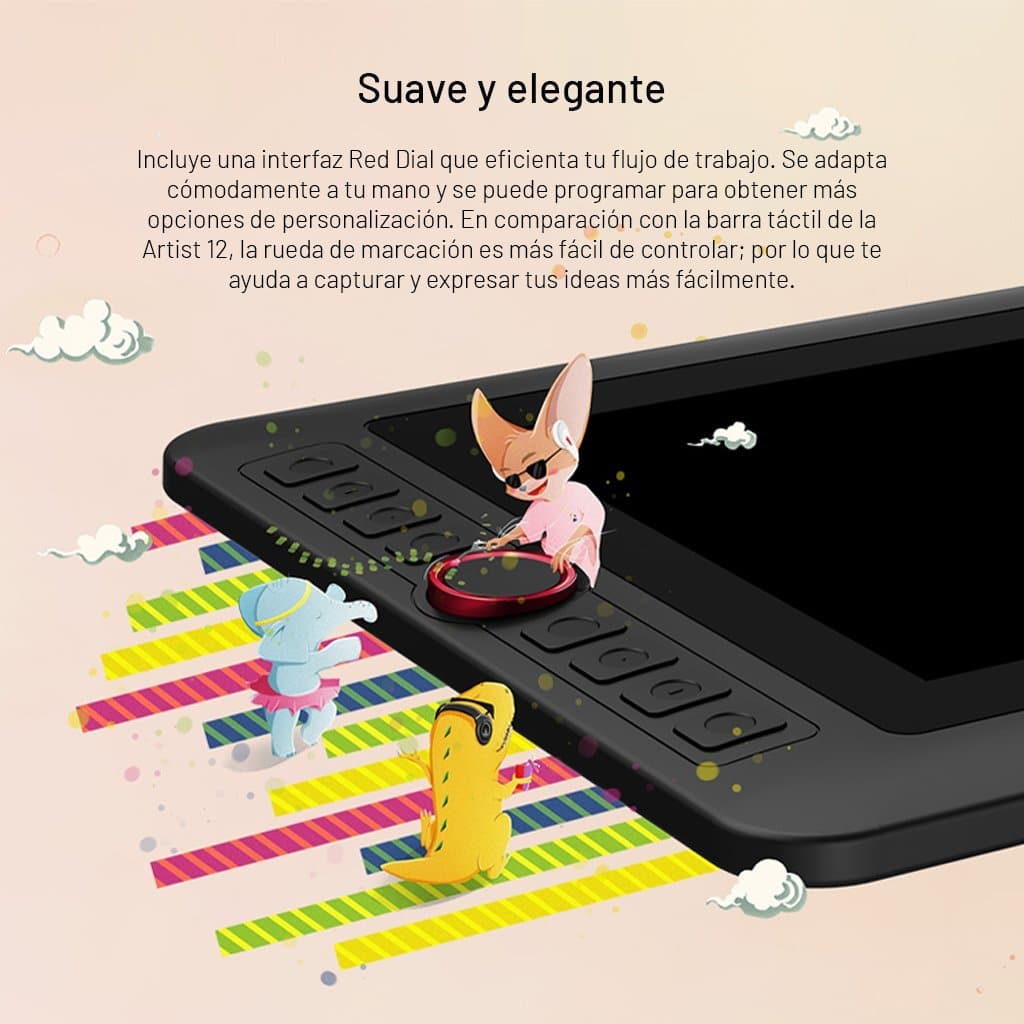 XP PEN - Artist 12 Pro Tableta grafica con pantalla de 11.6 pulgadas