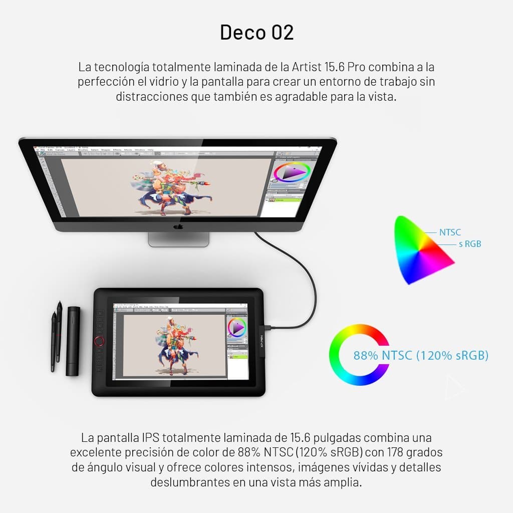 XP PEN - Monitor Profesional Artist 15.6 Pro Xp Pen