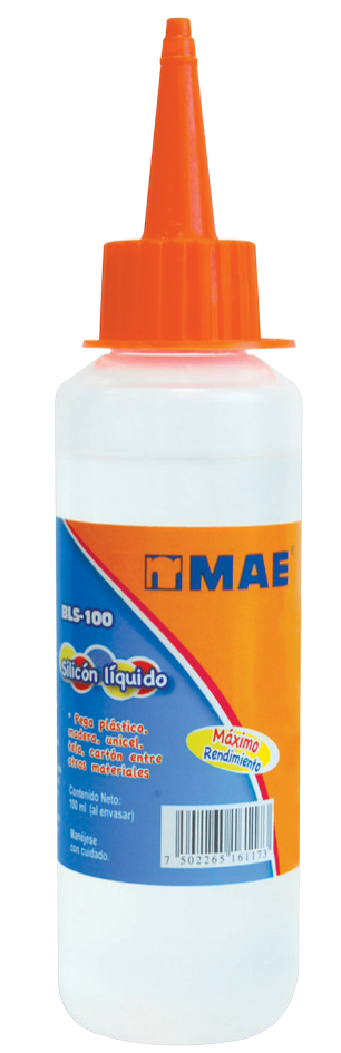 Silicon Liquido Transparente Mae Bls-100 100ml Pegamento 45%