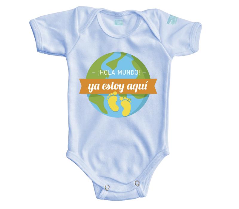 Body Bebé Hola Mundo - MarchanteMX