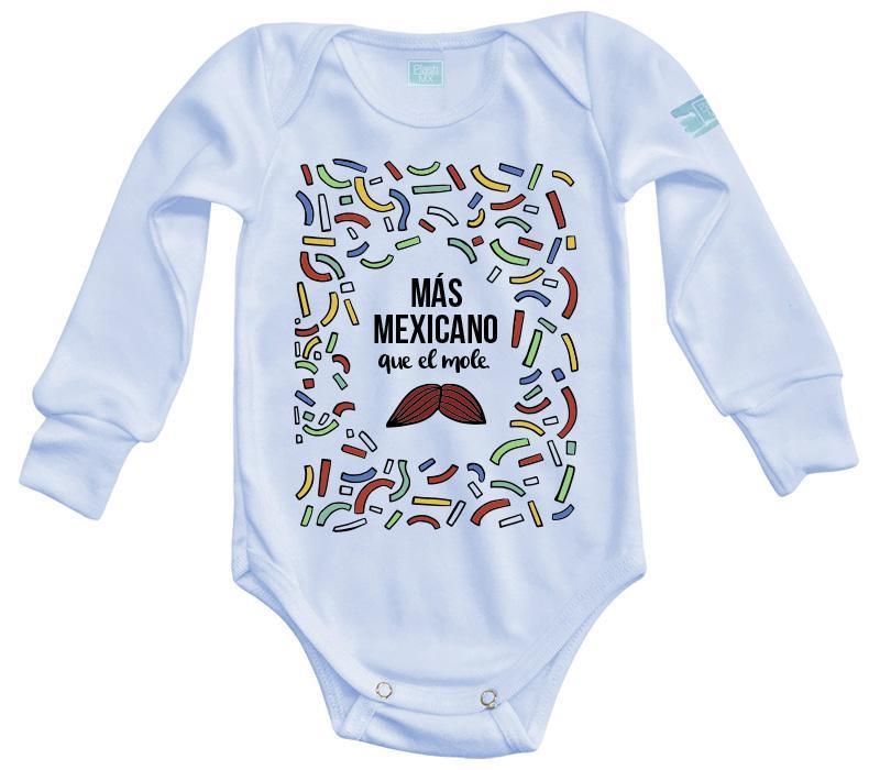 Body Bebé Más Mexicano - MarchanteMX