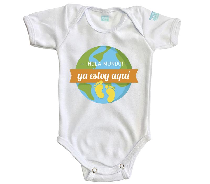 Body Bebé Hola Mundo - MarchanteMX