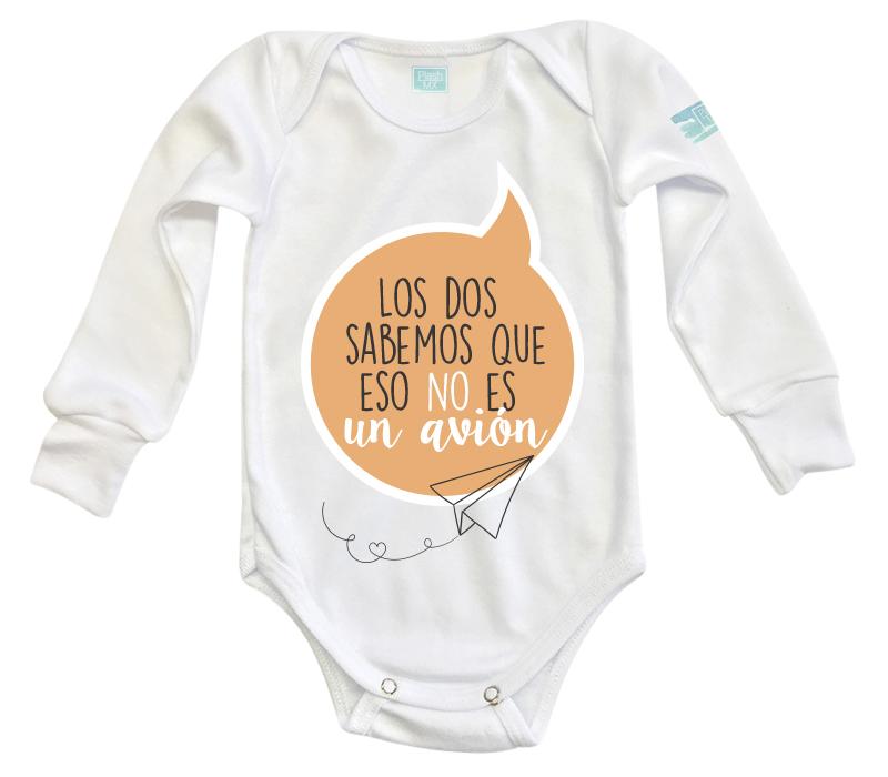 Body Bebé Avión - MarchanteMX