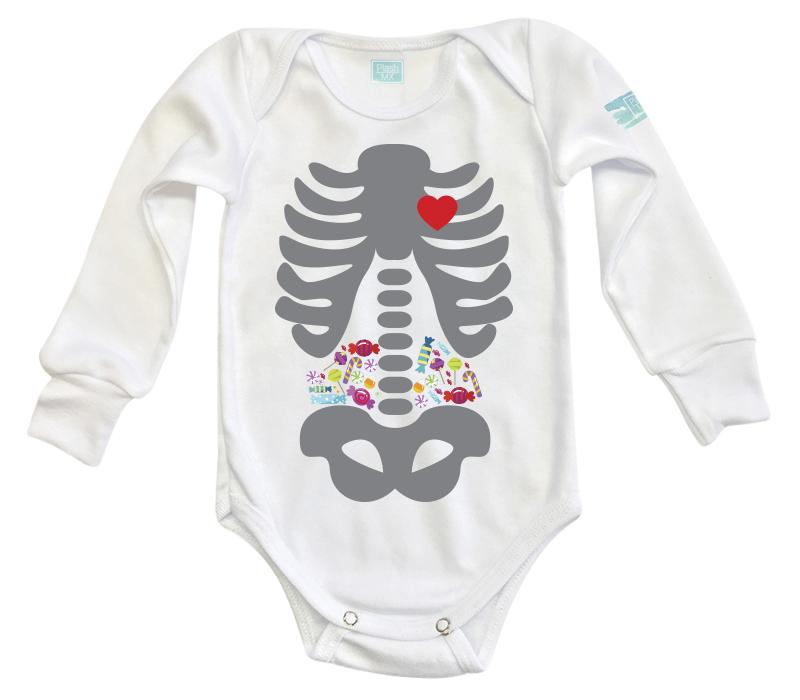 Body Bebé Esqueleto - MarchanteMX