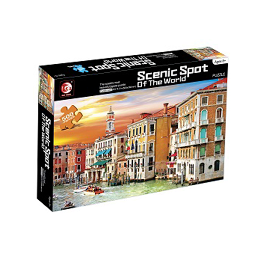 ROMPECABEZAS PUESTA DE SOL EN VENECIA 500PZ