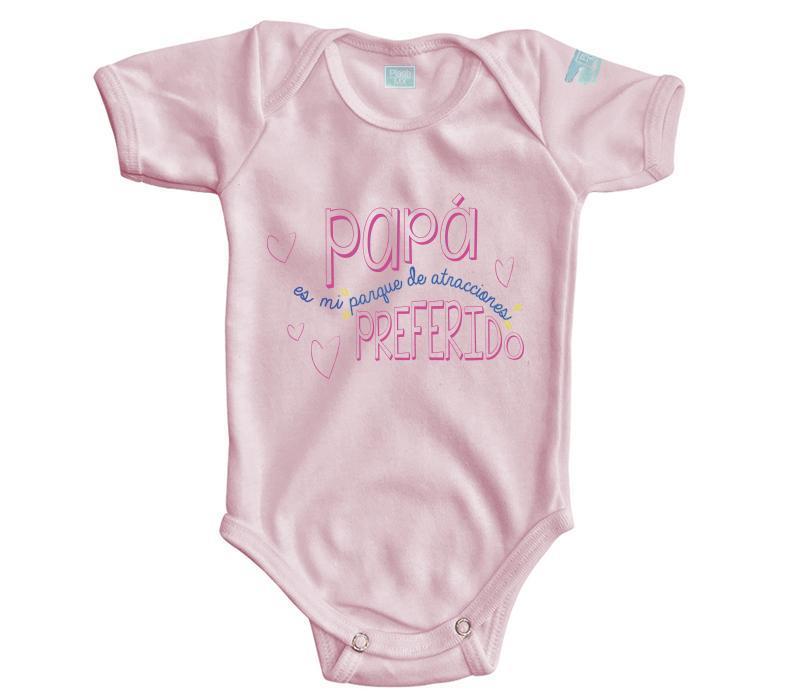 Body Bebé Papá Es Mi Parque de Atracciones Favorito - MarchanteMX