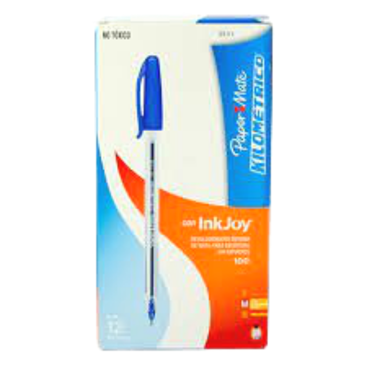 Bolígrafo Kilométrico Paper Mate Azul 12 piezas - MarchanteMX