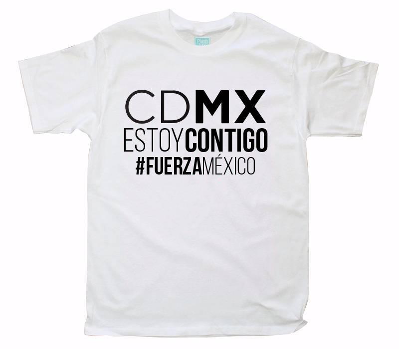 Playera Apoyo a CDMX - MarchanteMX