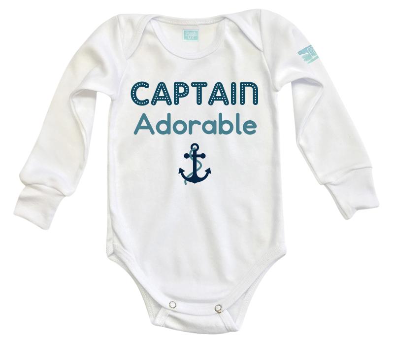 Body Bebé Captain Adorable - MarchanteMX