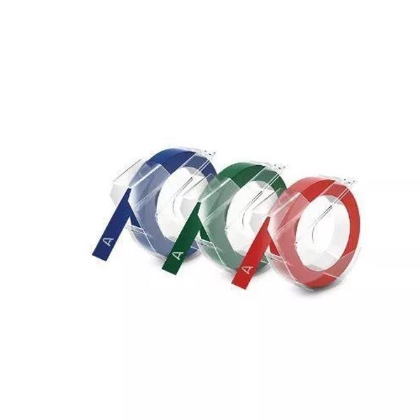 Cinta Plástica Colores Surtidos 9mm Dymo 3 Piezas - MarchanteMX