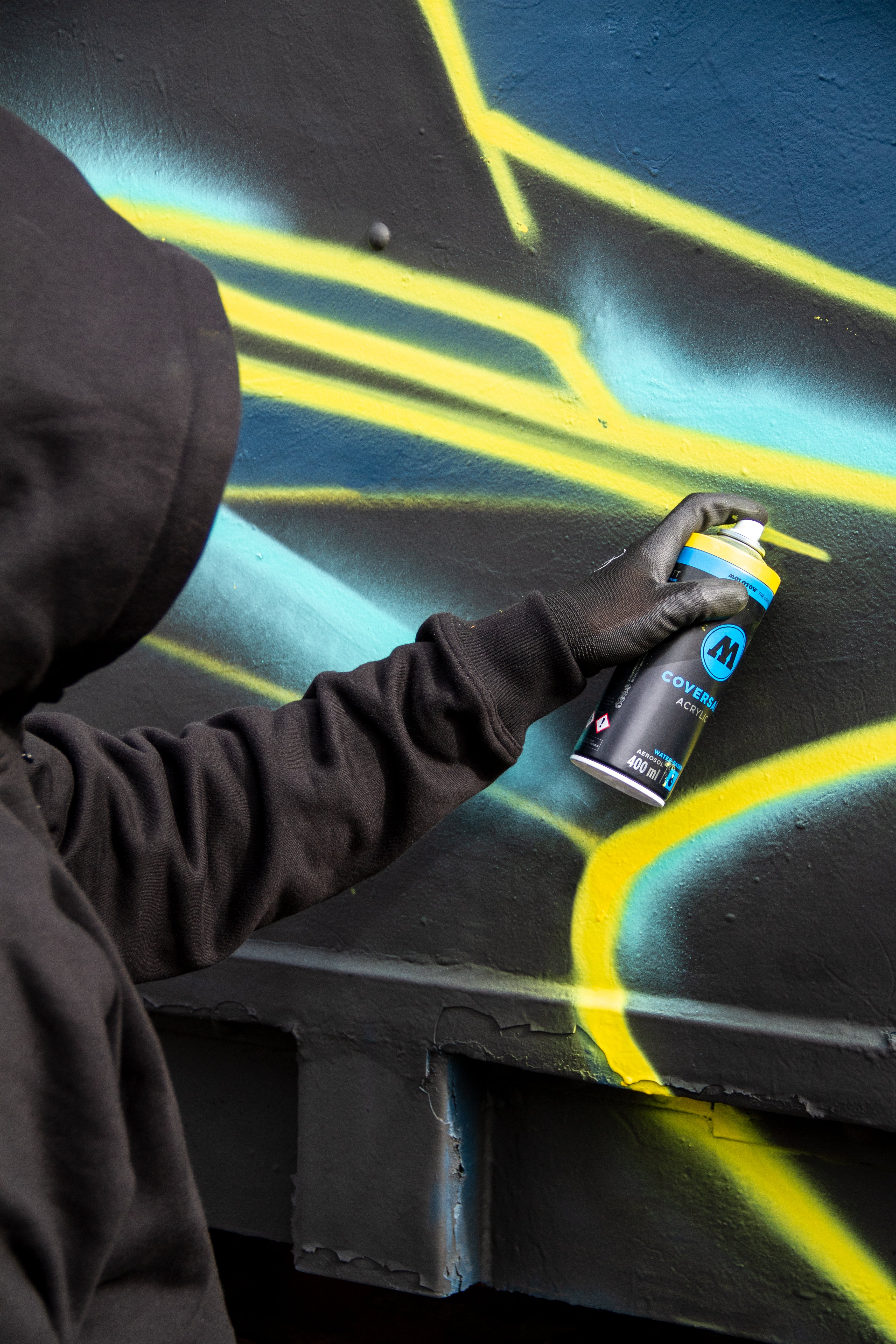 MOLOTOW - COVERSALL Aerosol acrílico base agua 400 ml
