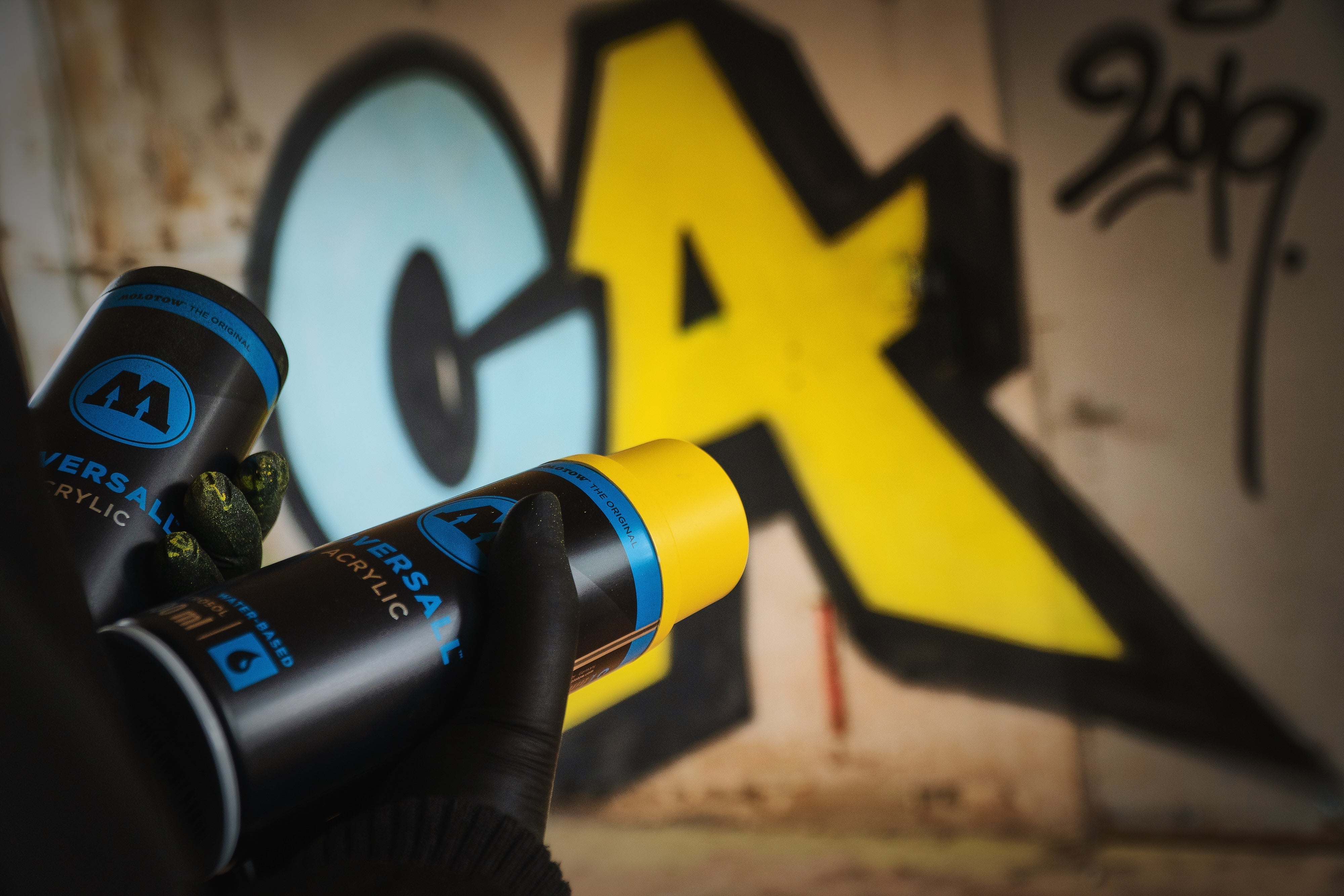 MOLOTOW - COVERSALL Aerosol acrílico base agua 400 ml