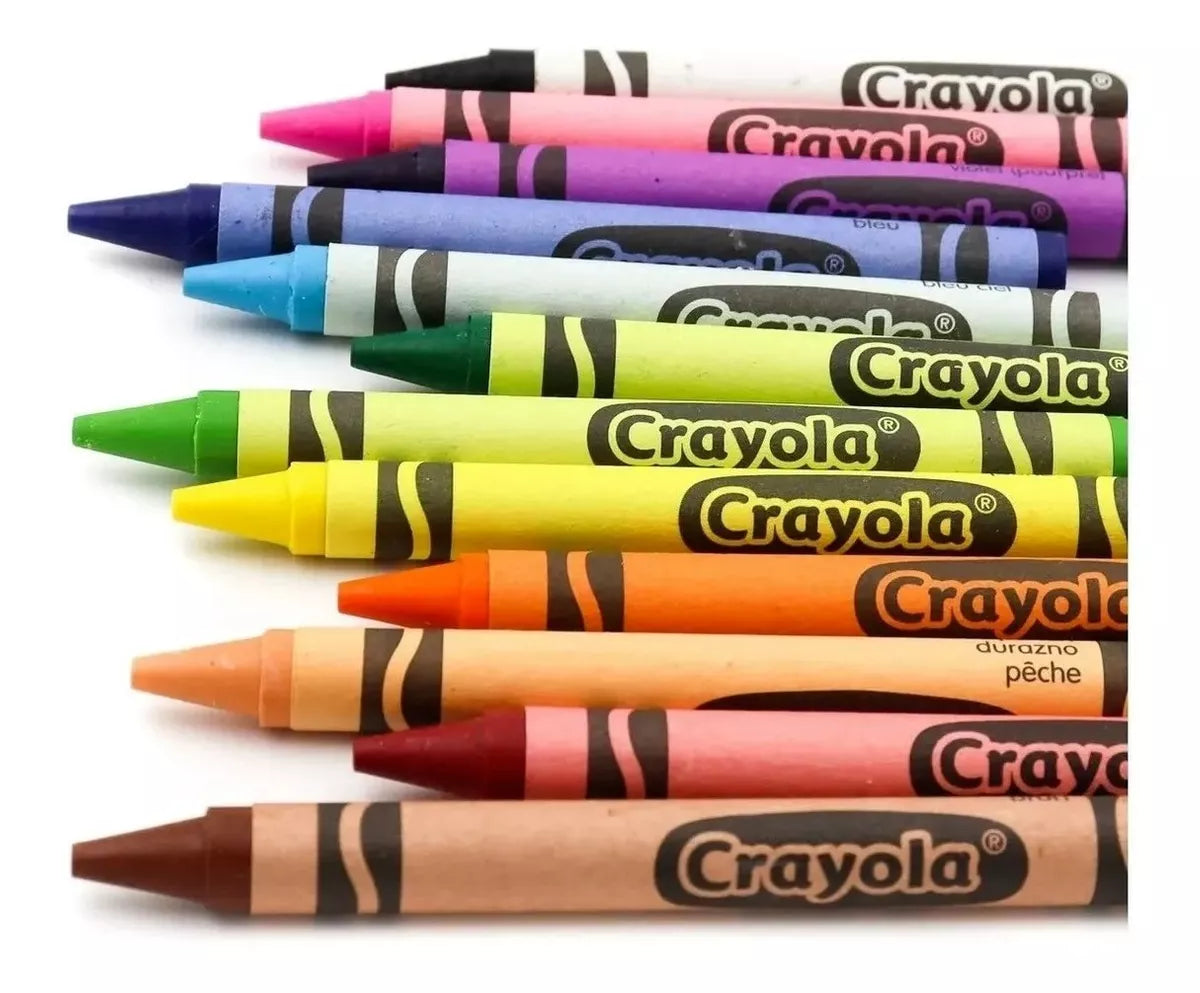 Crayones Crayola Estándar Estuche Con 24 Colores Diferentes - MarchanteMX