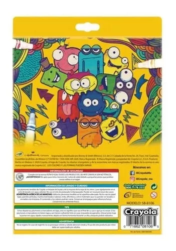 Marcadores Plumones Crayola Super Tips Lavables 20 Colores - MarchanteMX