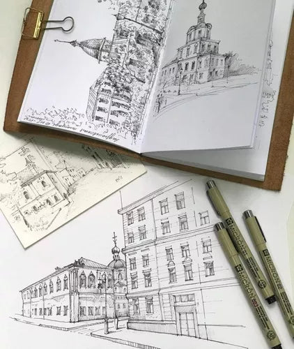 Estilógrafo Pigma Micron Sakura Tamaños Y Colores A Elegir