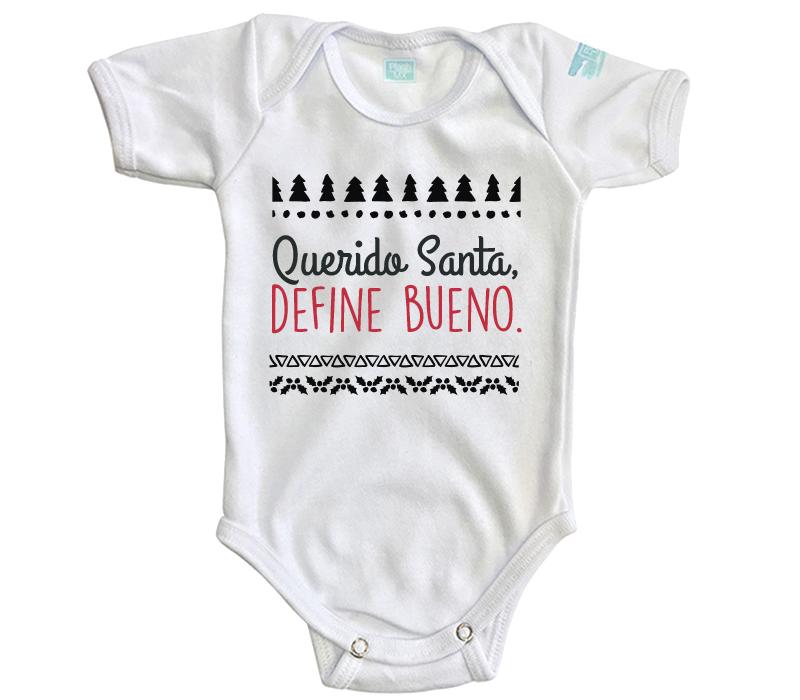 Body Bebé Querido Santa Define Bueno... - MarchanteMX