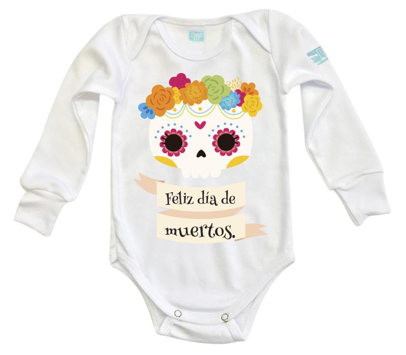 Body Bebé Día de Muertos - MarchanteMX