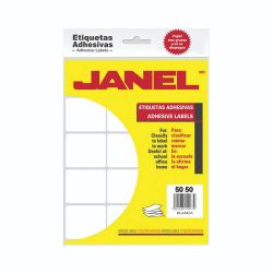 Etiqueta del numero 19 50x50 mm paquete con 168 pzas