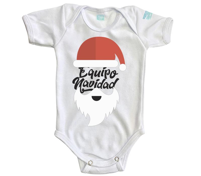 Body Bebé Equipo Navidad - MarchanteMX