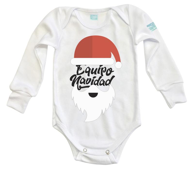 Body Bebé Equipo Navidad - MarchanteMX