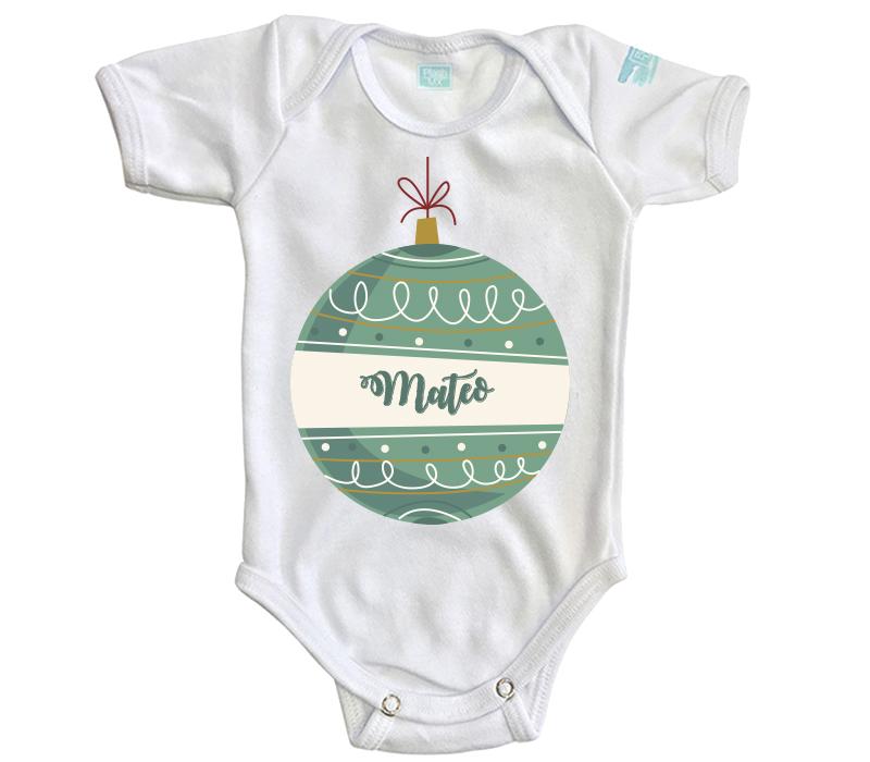 Body Bebé Esfera con Nombre Niño - MarchanteMX