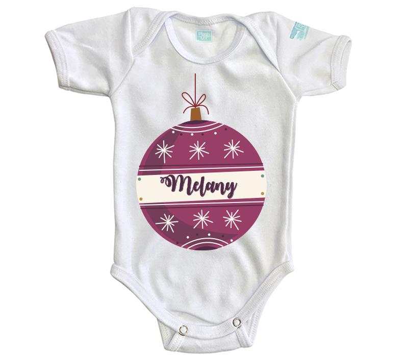 Body Bebé Esfera con Nombre Niña - MarchanteMX