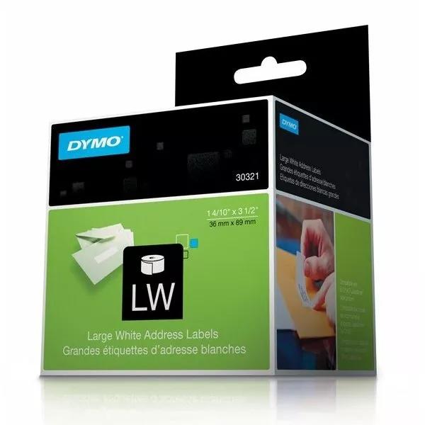 Rollo De Etiquetas Blancas Para Direcciones 36 x 89mm - MarchanteMX