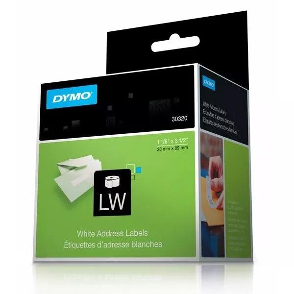 Rollo De Etiquetas Blancas Para Direcciones 28 x 89mm - MarchanteMX