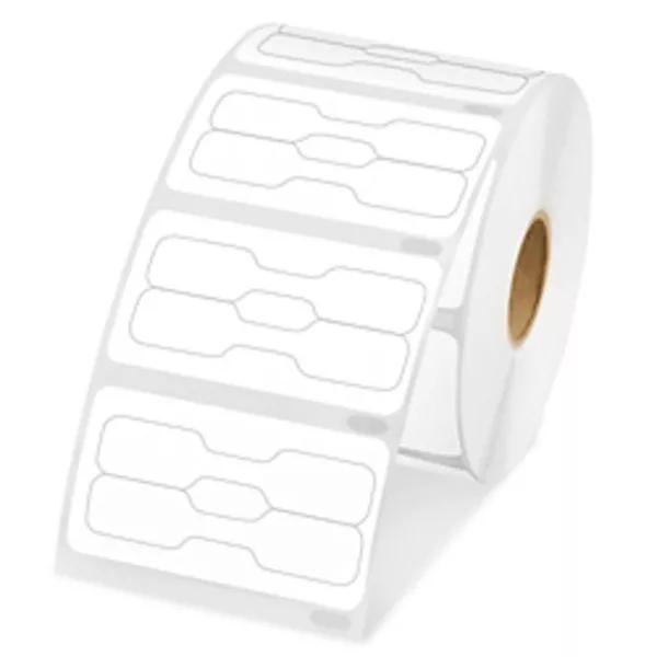 Etiquetas Blancas Para Joyería Con Impresión Doble 10 x 19mm - MarchanteMX