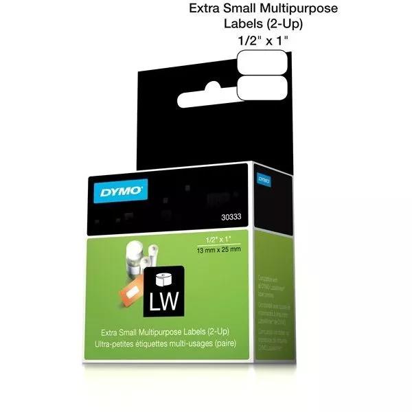 Etiquetas Blancas Pequeñas Uso General 13x25mm - MarchanteMX